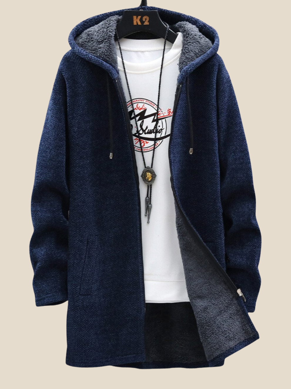 Elias | Lang cardigan