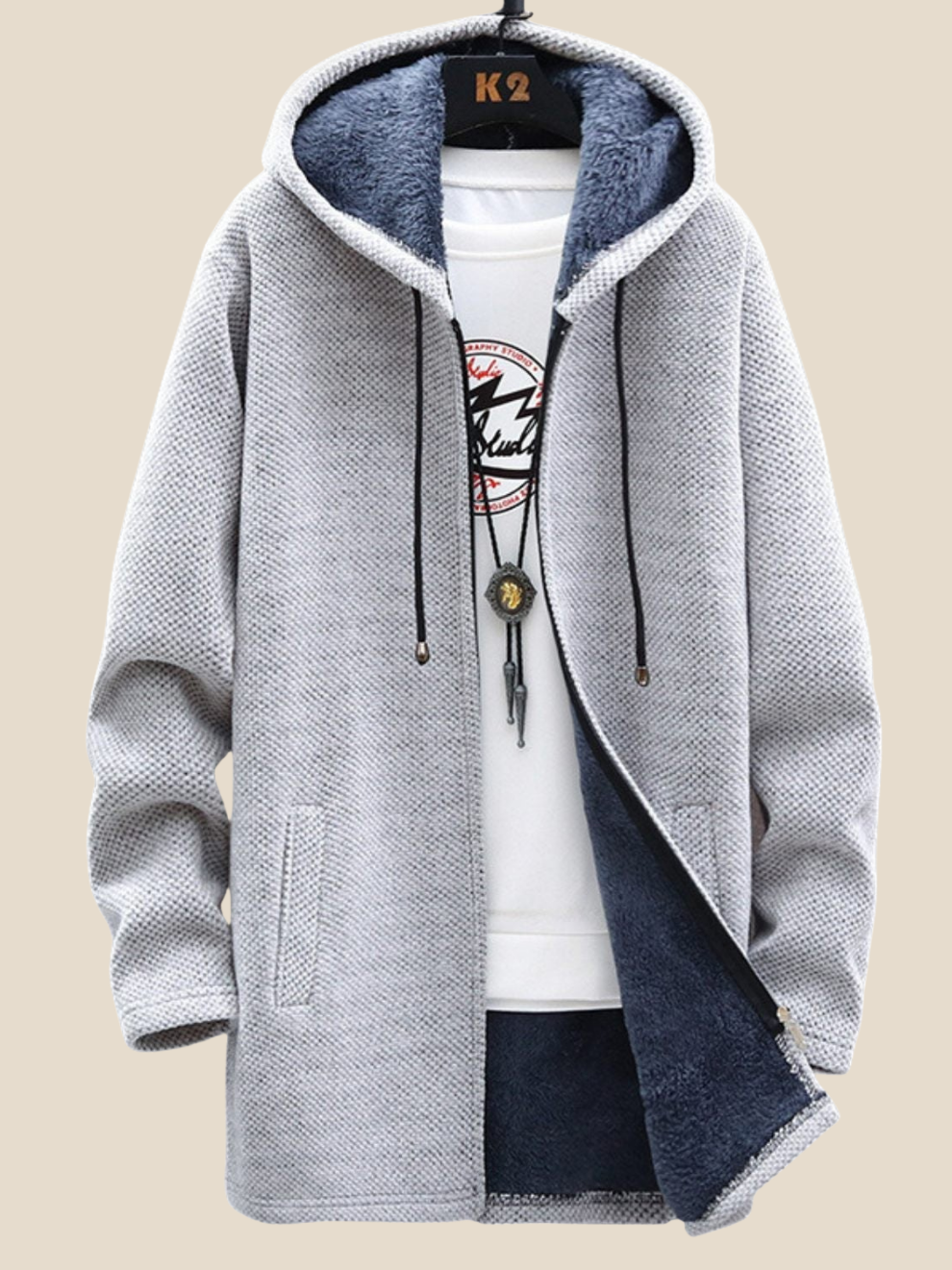 Elias | Lang cardigan