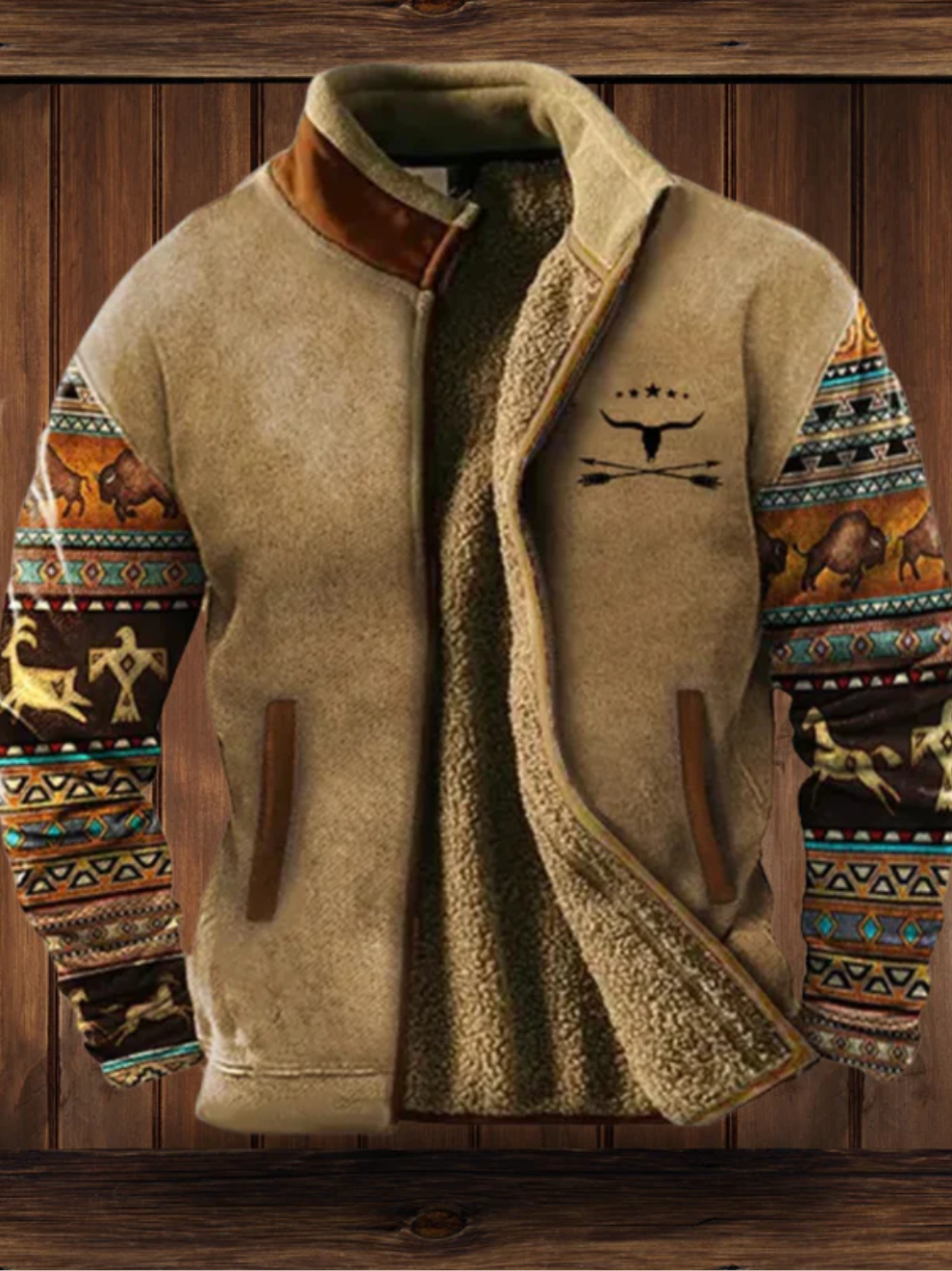 Bjarke | Jakke med etnoærmer